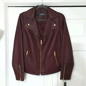 Kenneth Cole Reaction Motorcycle Jacket Sweater